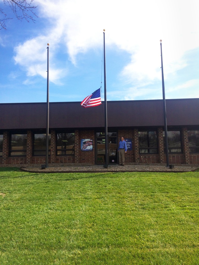 half staff