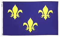 French Fleur-de-lis, Nylon, H&G - 3' x 5'