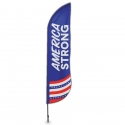 America Strong Blade Flag