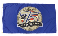 Pearl Harbor 75 Year Anniversary Flag