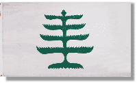 Pine Tree, Nylon, H&G - 3' x 5'
