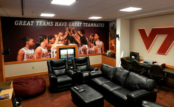 Virginia Tech Women’s Basketball Lounge