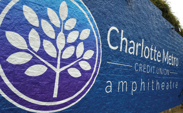 Custom Brick Decal for Time Warner Cable Uptown Amphitheater