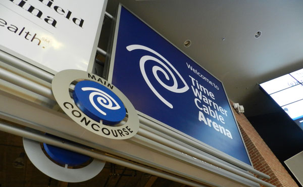 Custom Signs for Time Warner Cable Arena