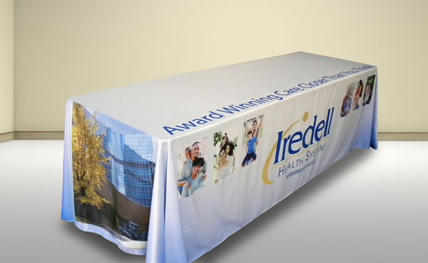 Custom Trade Show Tablecloths